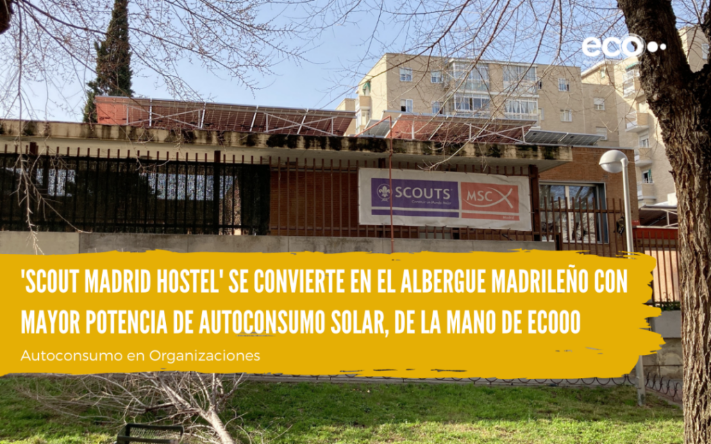 Scout Madrid Hostel, con buena energía