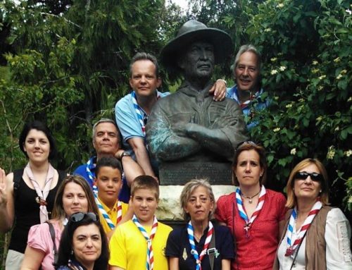 35 años después, recordamos y conmemoramos la inauguración del busto de Baden Powel en Madrid